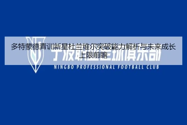 多特蒙德青训新星杜兰维尔突破能力解析与未来成长上限前瞻